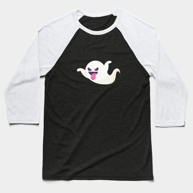 Ghost Baseball T-Shirt by mutarek